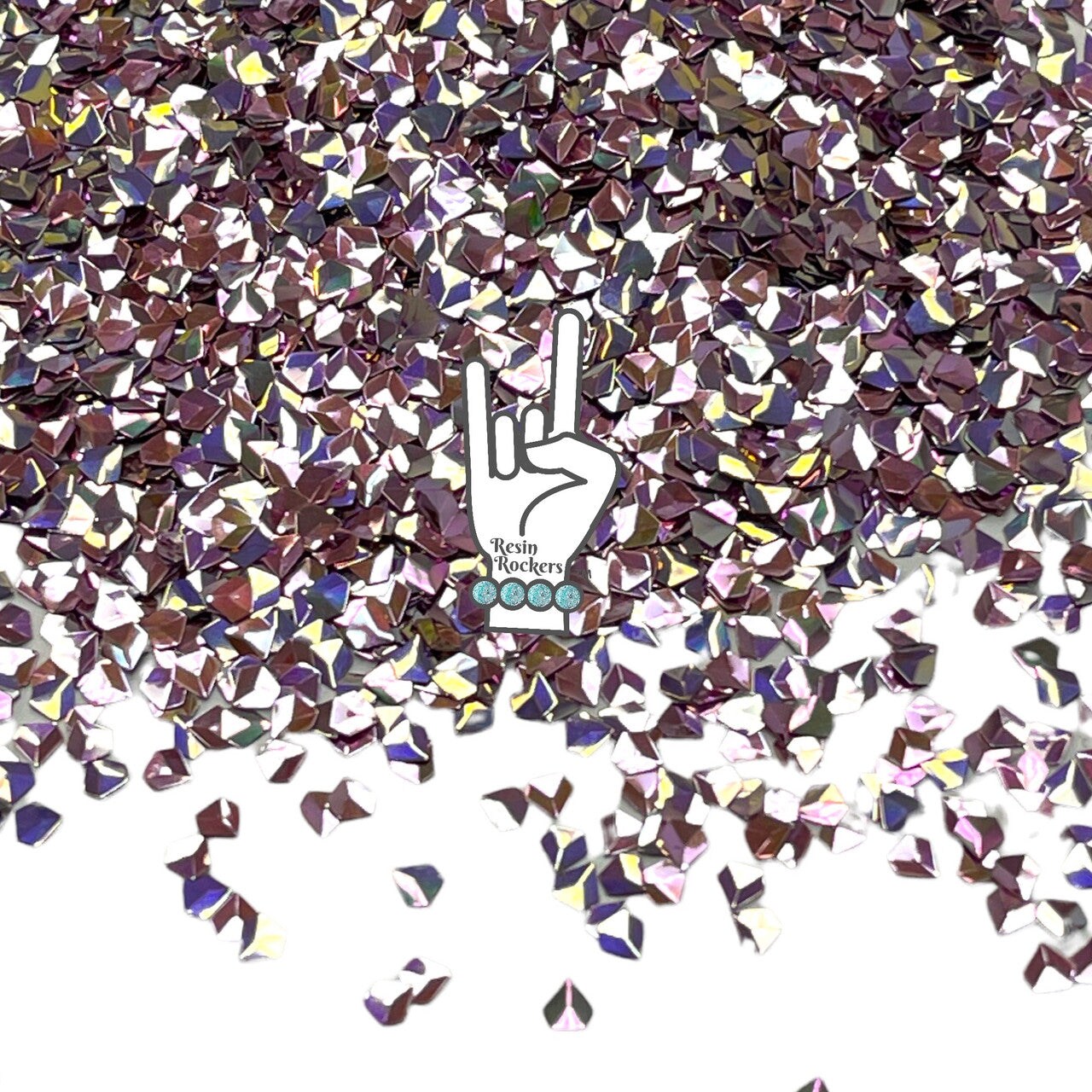 Geek in the Pink Prismatic 3D Chunky Color Shifting Glitter Shapes